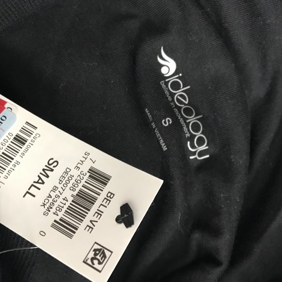 Ideology Asymmetric Long Sleeve Wrap Sweater Shirt - Picture 8 of 10